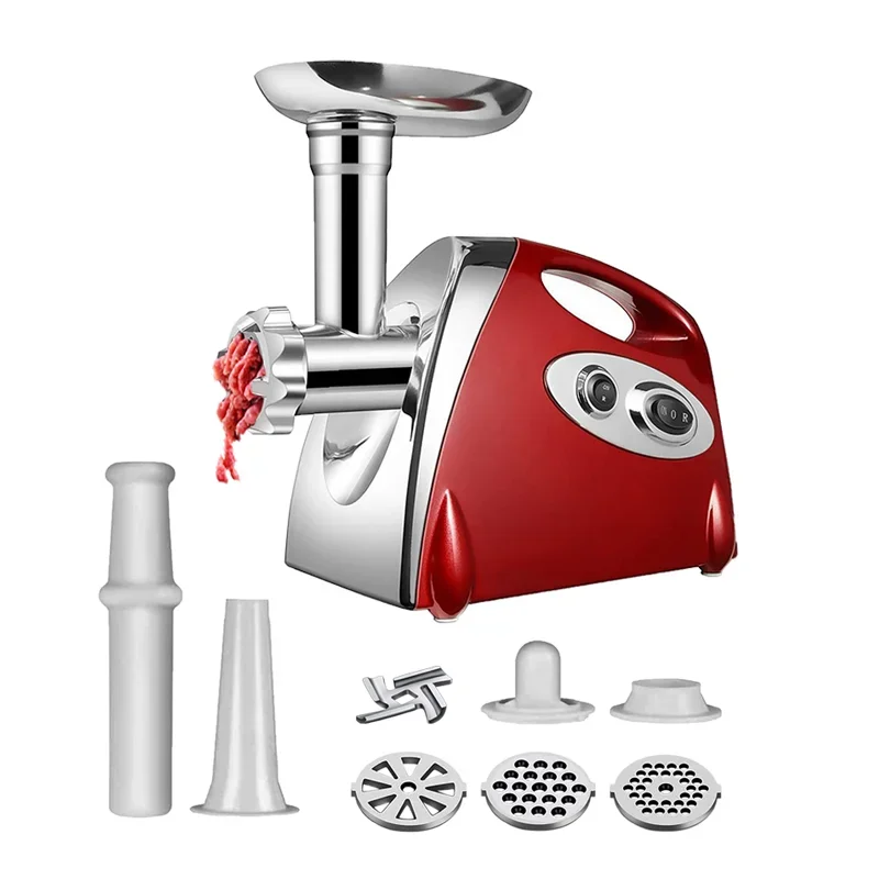 Multifunctional Electric Meat Grinder 2800W Duty Meat Mincer Sausage Grinder Stainless Steel Food Processor Sausage Stuffer