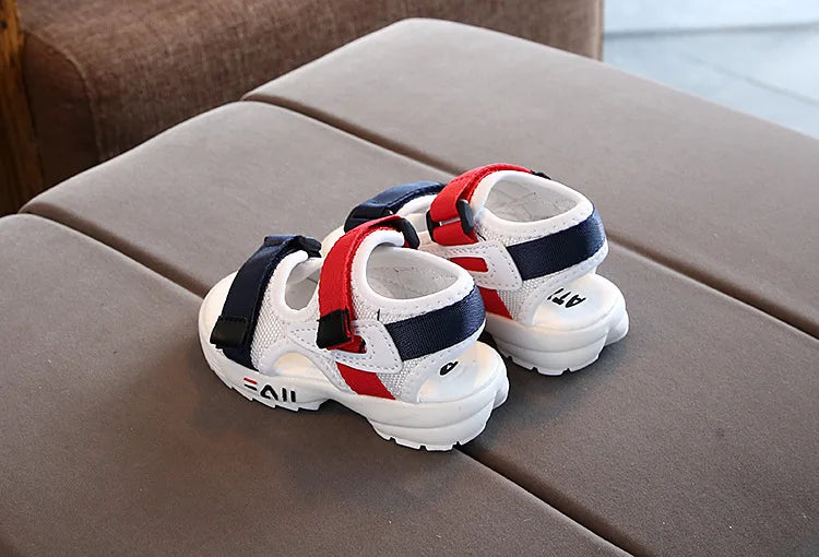 Summer Children's Sandals – Soft Bottom, Non-Slip Beach and Sports Shoes for Toddlers and Kids (Sizes 21–30)