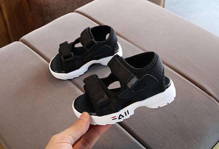 Summer Children's Sandals – Soft Bottom, Non-Slip Beach and Sports Shoes for Toddlers and Kids (Sizes 21–30)