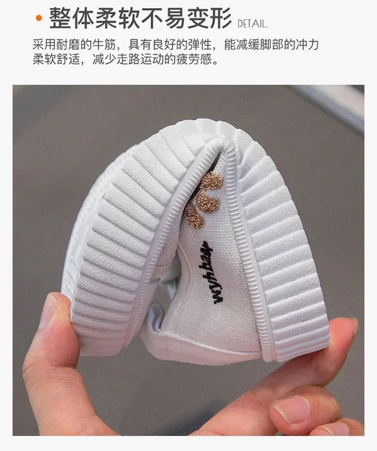 2025Kids Sneakers Toddler Fashion Sports Shoes for Boys Girls Flats Walking Shoes Soft Sole Kids Sneakers