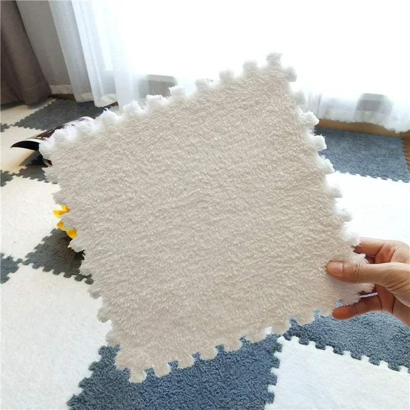 20pcs Activities Mat For Baby Soft Plush Kids Carpet Children's Play Rugs Toys EVA Foam Babies Puzzle Interlock Floor Mats 30*