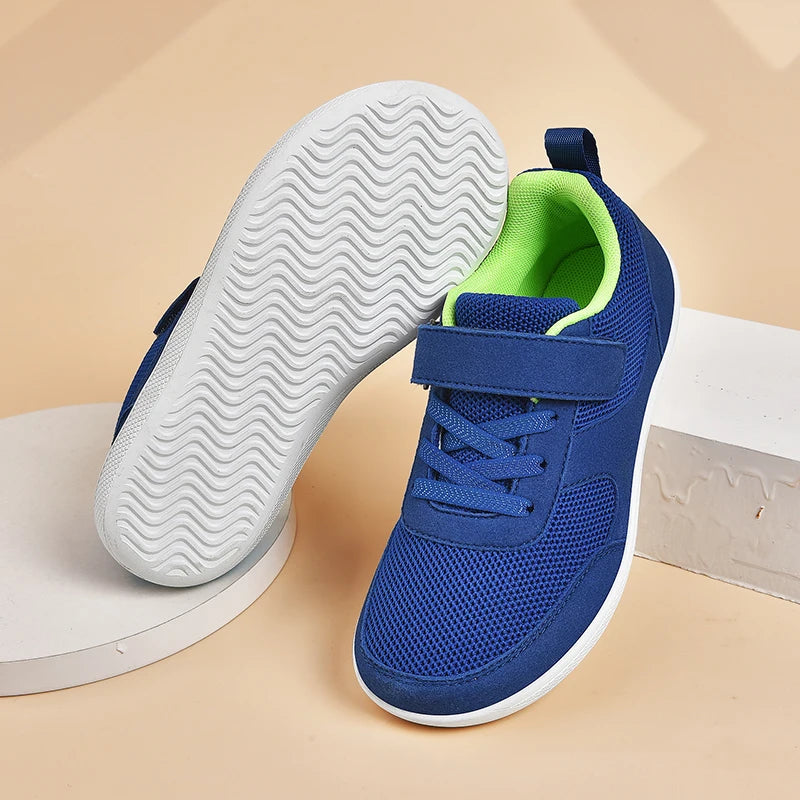 Little Big Kid Wide Barefoot Shoes Boys Girls Minimalist Sneakers Children Walking Shoes Skate Flat Lightweight Non Slip Natural