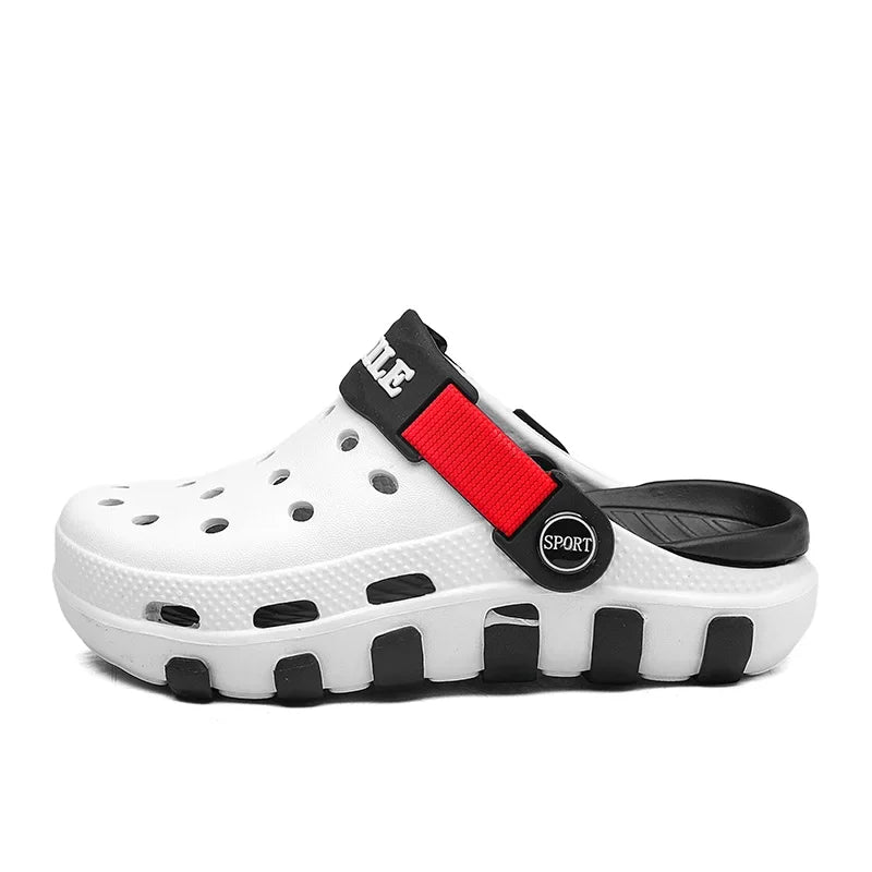 Children Slippers Boy Clogs Summer Beach  Shoes Sneaker Casual Comfortable Indoor Outdoor Sports Sandals for Boy 4 To 10 Years