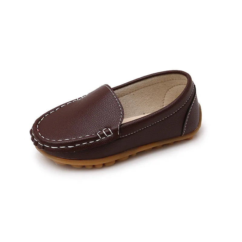 туфли Fashion Kid Casual Shoe New Soft Sole Single Shoe Comfortable Sports Shoe Flat Shoe Kid Shoe British Leather Shoe Boy Shoe