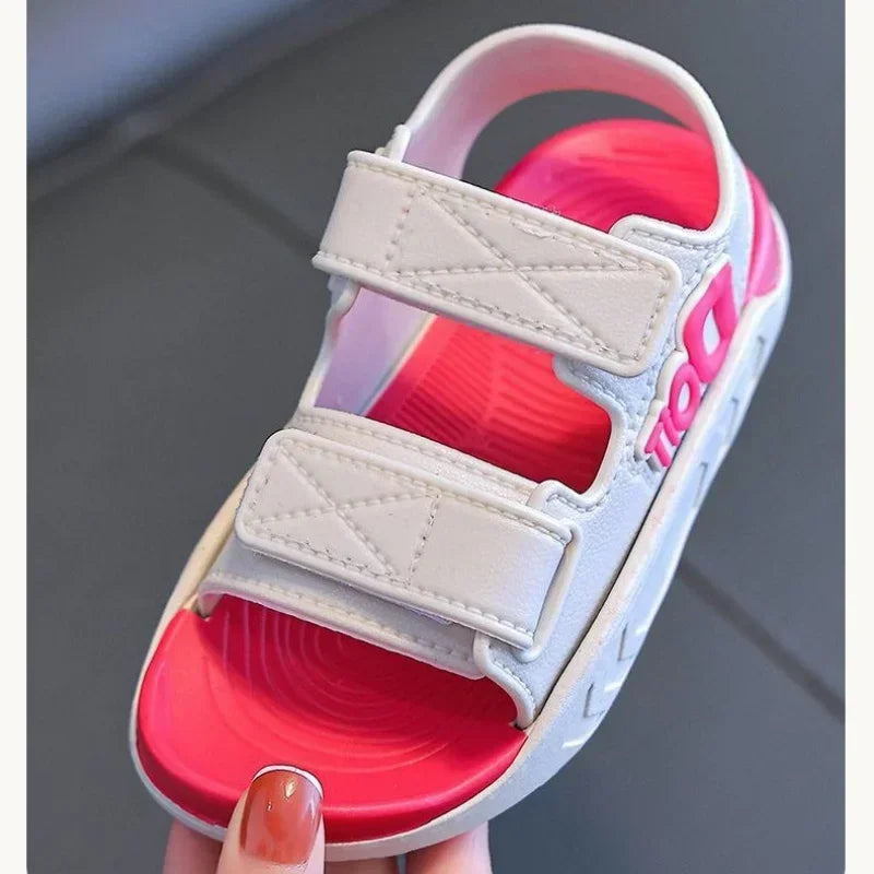 Summer Breathable Kids' Sandals – Soft Sole, Non-Slip Rubber Shoes for Baby Boys and Girls, Toddlers & Young Children
