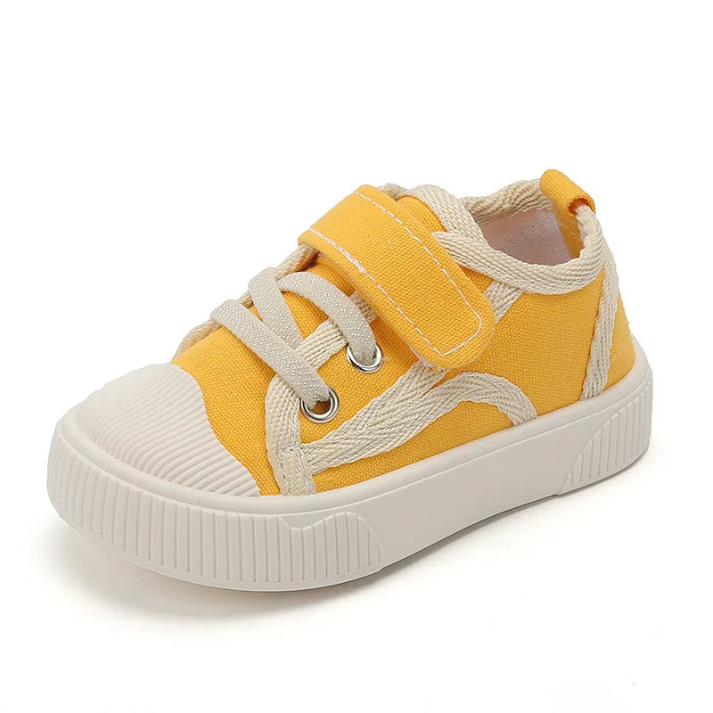 Children Canvas Shoes Spring New Fashion Classic Soft Comfortable Boys Sneakers Girls Casual Shoes Baby Kindergarten Sneakers