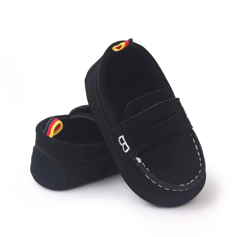 Fashion Infant Casual Shoes for Baby Boys Loafers Newborn Footwear Toddler Girls Soft Bottom Leather Moccasins 1 Year Old Gifts
