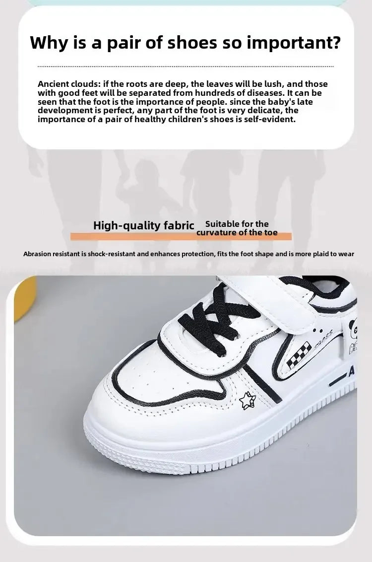 Children's Sneakers – Soft Sole Outdoor Sports and Casual Shoes for Boys and Girls, Ideal for School and Everyday Wear