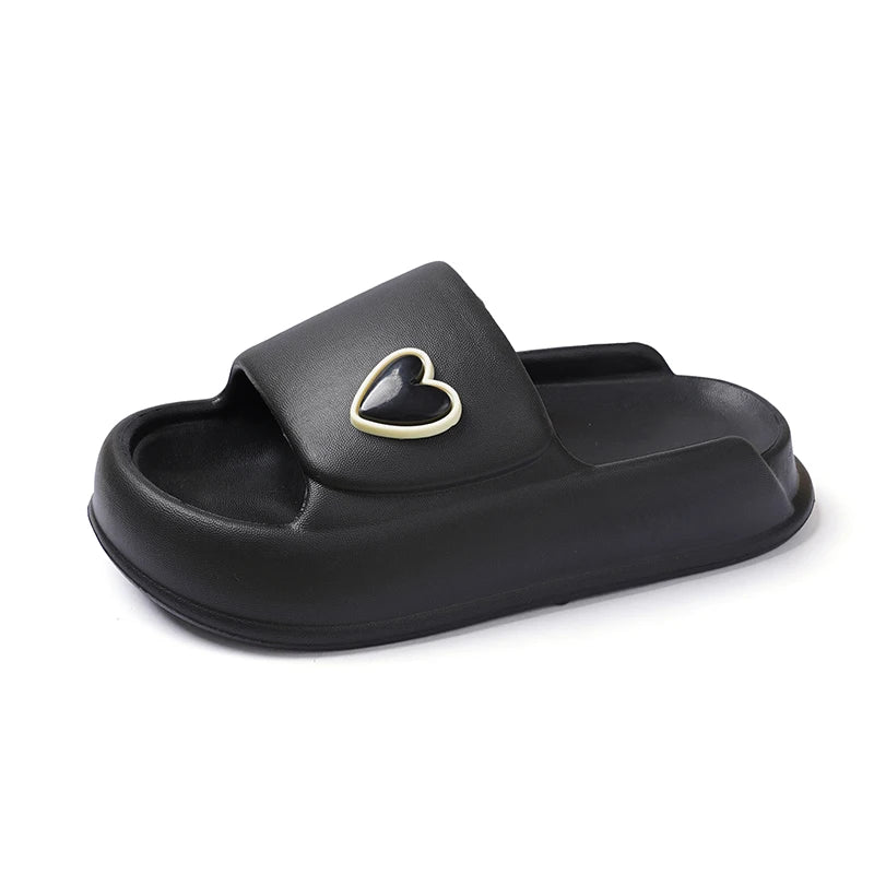 Children's slippers Boys summer indoor bath step on poo feeling non-slip eva silent girls slippers 2024 new model
