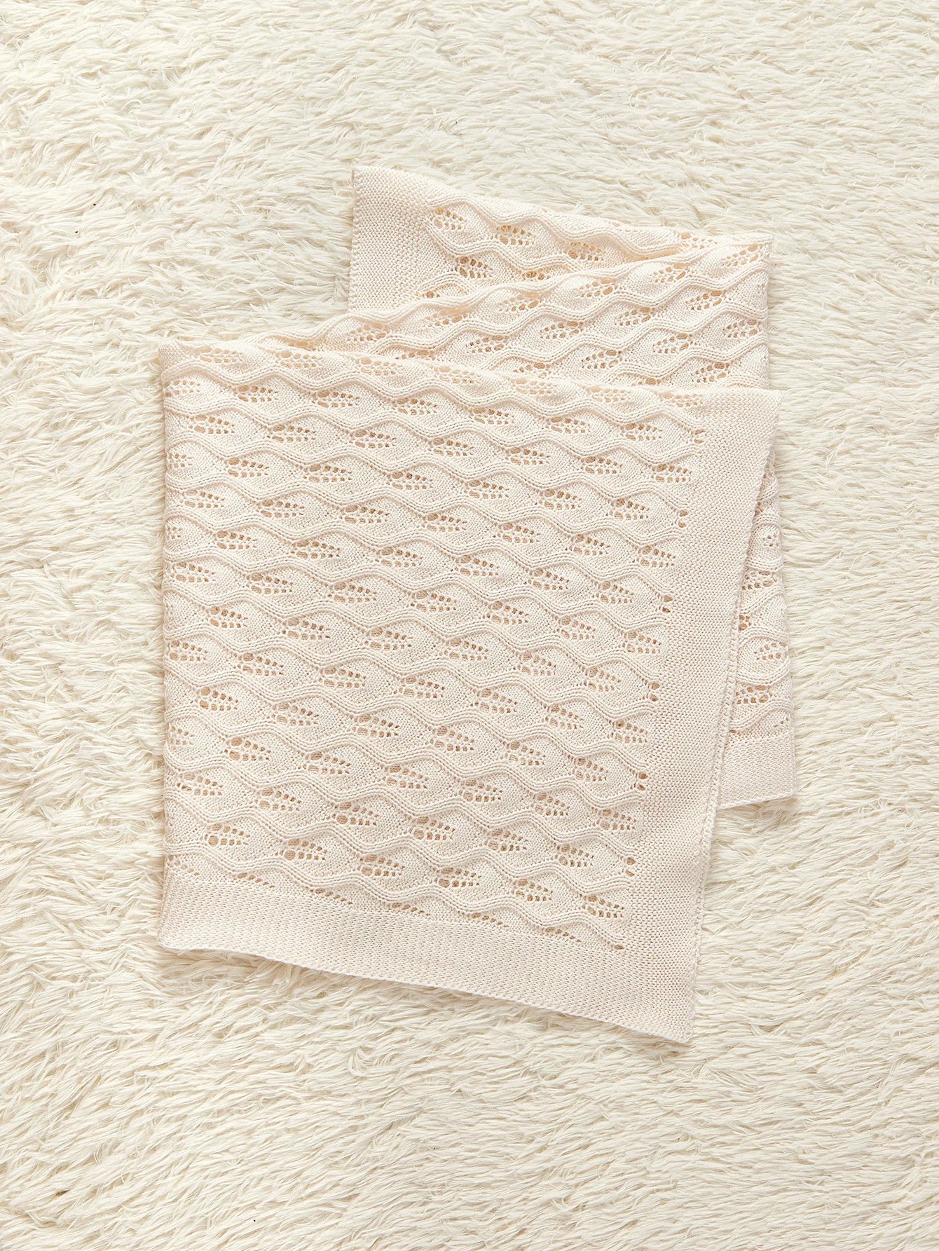 Knitted Baby Blanket Newborn Infant Swaddle Wrap Receiving Blankets 100% Cotton Crib Stroller Blanket Bath Towel