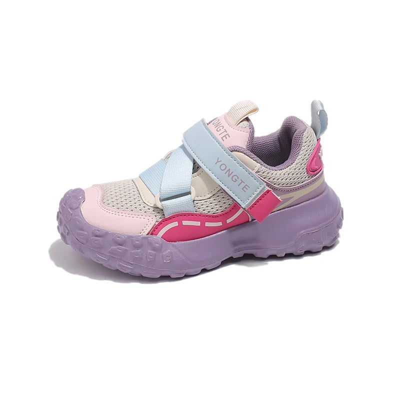 Toddler Shoes For Girls Breathable Mesh Little Kids Casual Sneakers Non-slip Children Sport Shoes tenis