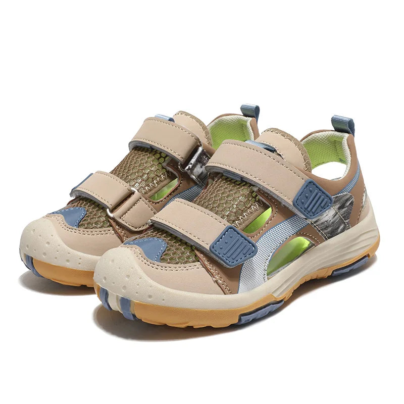 Boys' Summer Sandals – Non-Slip Casual Sports Sandals with Designer-Inspired Style for Kids