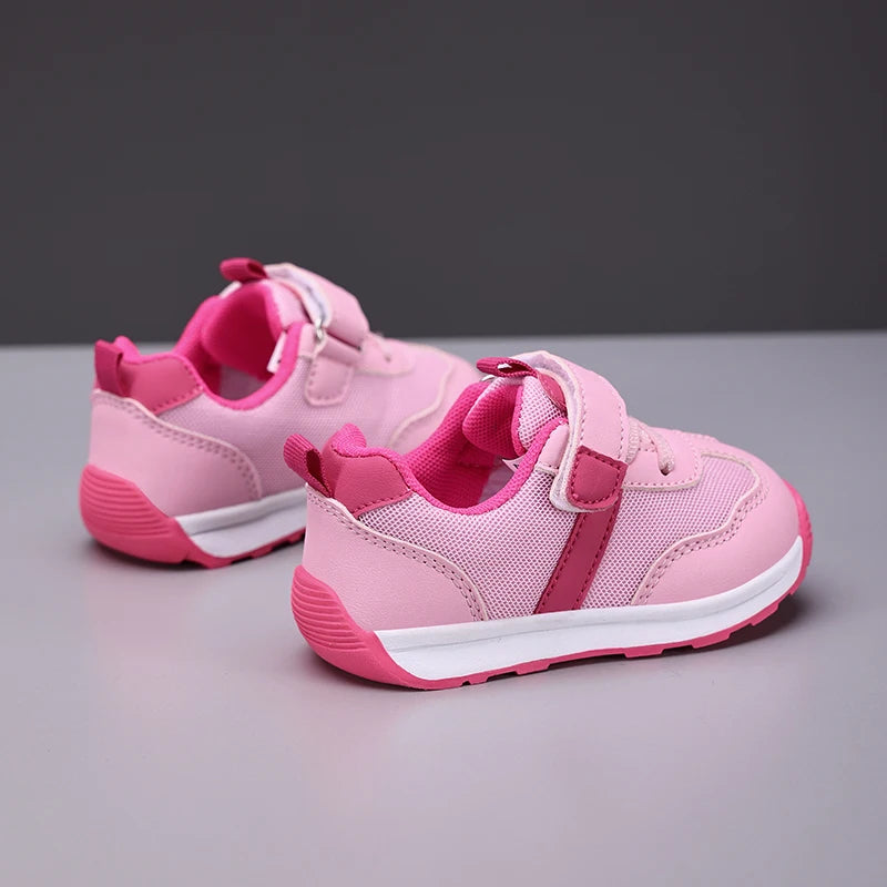 New Spring and Autumn Children Casual Sports Shoes High Quality Anti Slip Walking Shoes for Girl Boy Cute Baby Prewalker Shoes