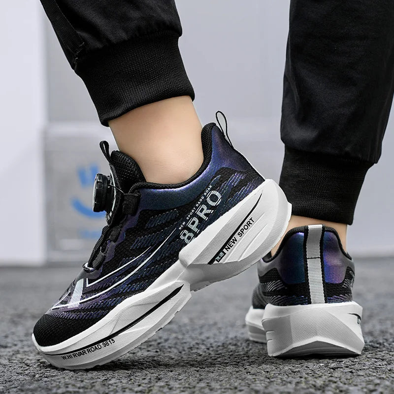 New super light Kids boys student tennis shoes 6-15 years old handsome all-match big kids sneakers Boys training running shoes