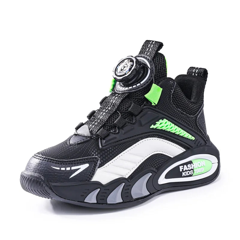 New Arrival Children Shoes Girls Boys Fashion Sneakers Comfortable Kids Sports Shoes Breathable Casual Leather Outdoor Shoe