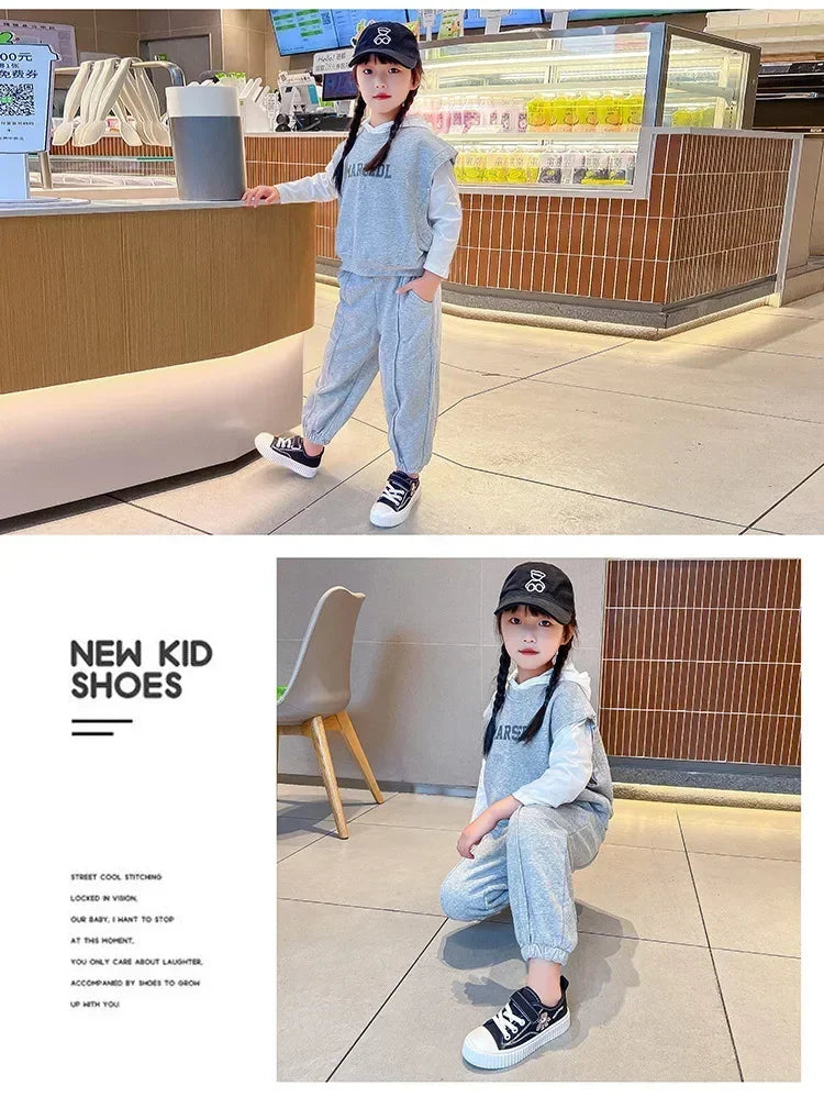 2025Kids Sneakers Toddler Fashion Sports Shoes for Boys Girls Flats Walking Shoes Soft Sole Kids Sneakers