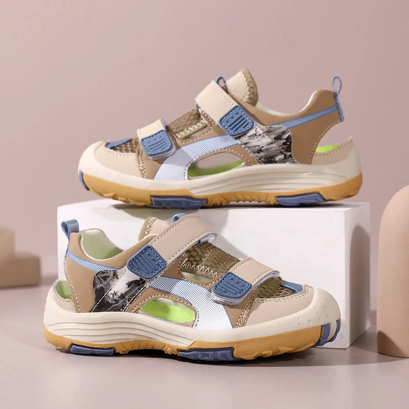Boys' Summer Sandals – Non-Slip Casual Sports Sandals with Designer-Inspired Style for Kids