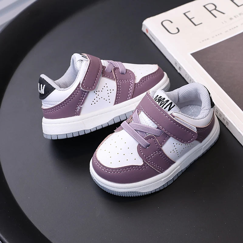 Baby shoes spring and autumn children's sports shoes boys and girls sneakers panda shoes kids Korean version baby sneakers l