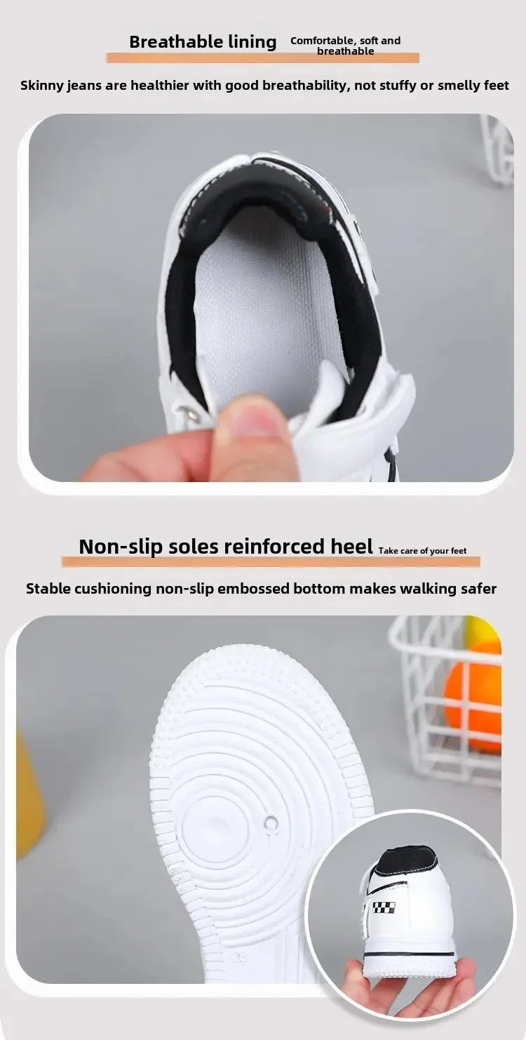 Children's Sneakers – Soft Sole Outdoor Sports and Casual Shoes for Boys and Girls, Ideal for School and Everyday Wear
