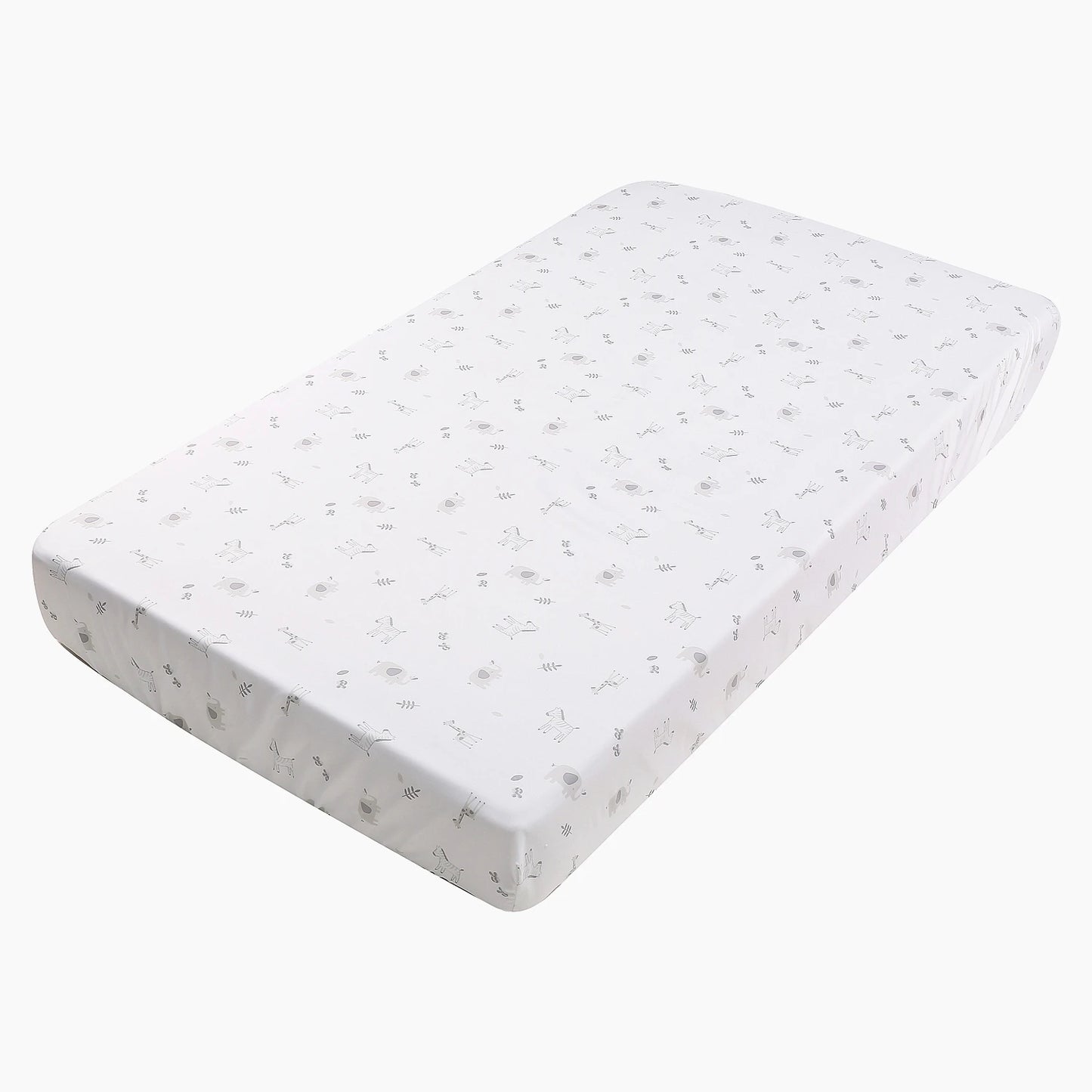 3Pcs Luxury Super Soft Breathable Cot Bedsheets Crib Bedding Set for Kids Baby Boys (Baby Comforter Fitted Sheet Crib Skirt)