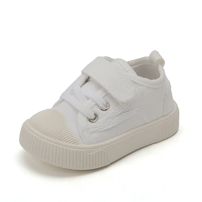 Children Canvas Shoes Spring New Fashion Classic Soft Comfortable Boys Sneakers Girls Casual Shoes Baby Kindergarten Sneakers