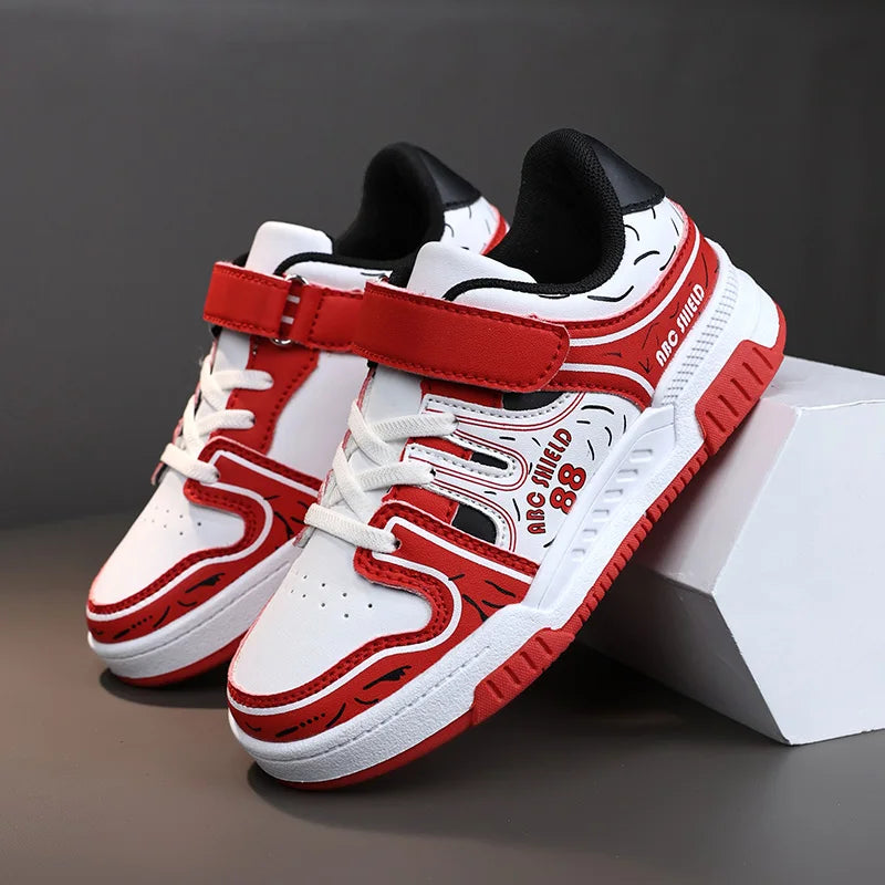 New Four Seasons Small White Shoes board shoes children sports casual shoes 8 colors 28-39