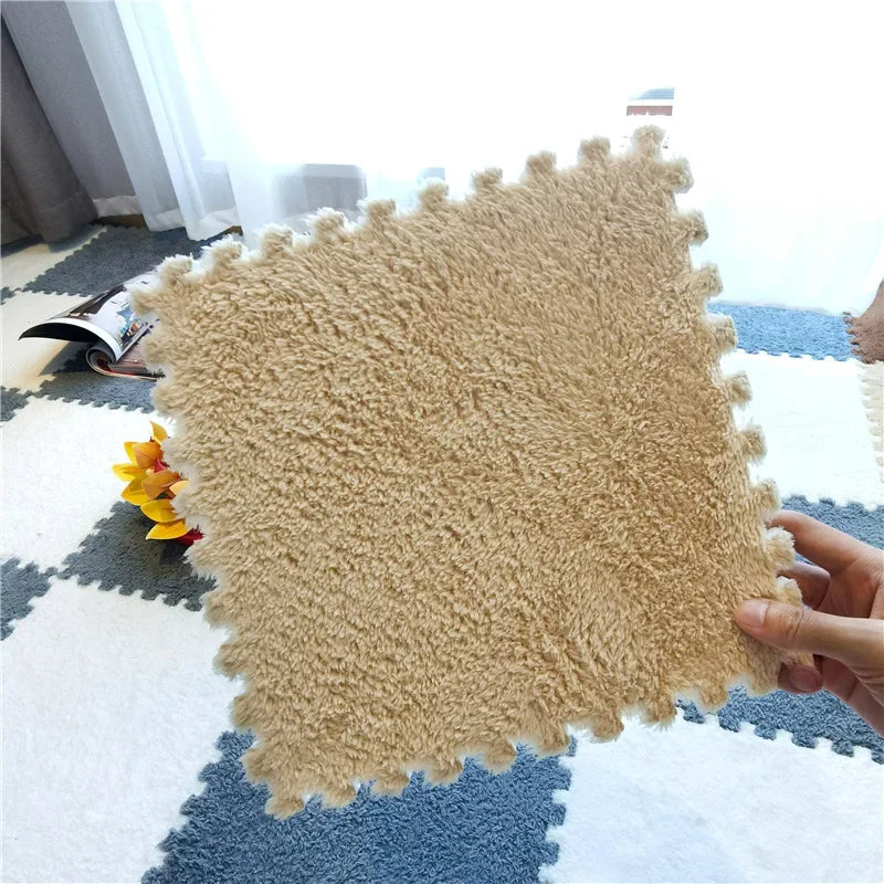 20pcs Activities Mat For Baby Soft Plush Kids Carpet Children's Play Rugs Toys EVA Foam Babies Puzzle Interlock Floor Mats 30*