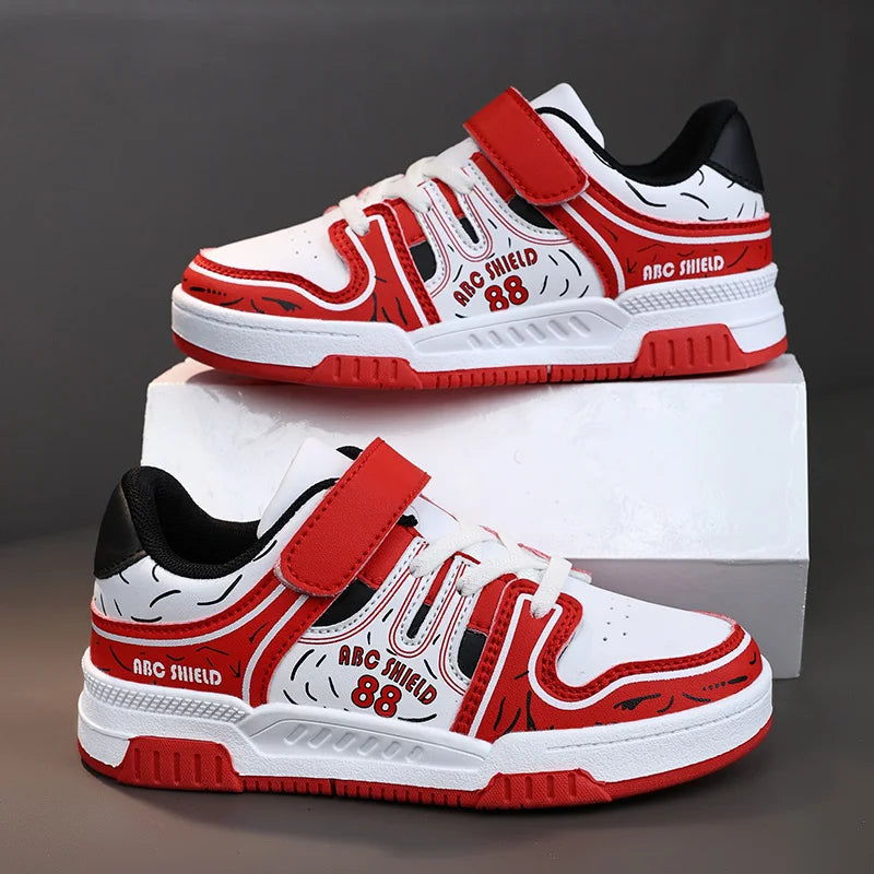 New Four Seasons Small White Shoes board shoes children sports casual shoes 8 colors 28-39