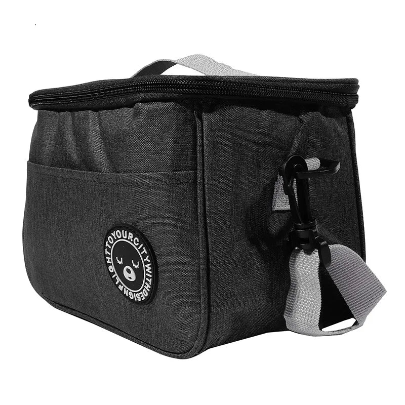 Insulated Lunch Box Men Women Travel Portable Camping Picnic Bag Cold Food Cooler Thermal Bag Kids Insulated Case With Strap 1