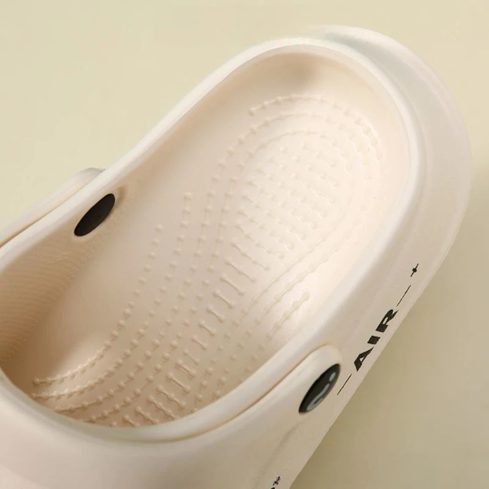 New 170/180/190/200mm Kid's Breathable Outdoor Casual Sandals Summer Non-slip Thick Sole Closed-Toe Cute Baby Toe Beach Slippers