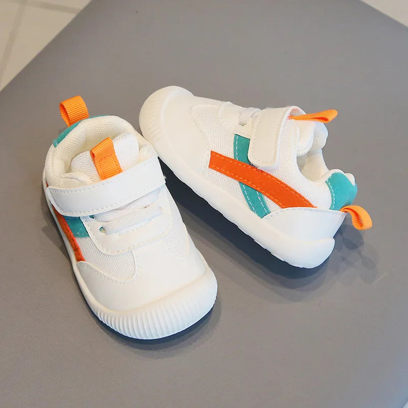 Oulylan Outdoor Running Shoes Tenis Fashion Kids Sport Shoes Mesh Spring Autumn Breathable Boys Casual Sneakers Children Girls