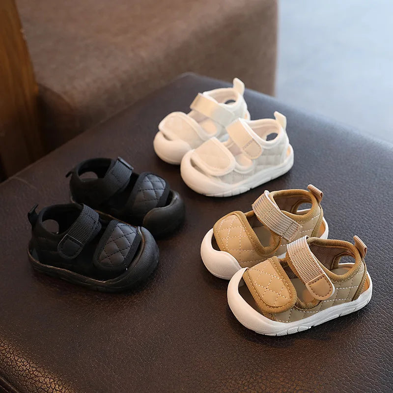 Little Kids Sandals 2025 Summer Children Beach Shoes Baby Sandals Unisex Toddler Boys Girls Casual Sport Sandals