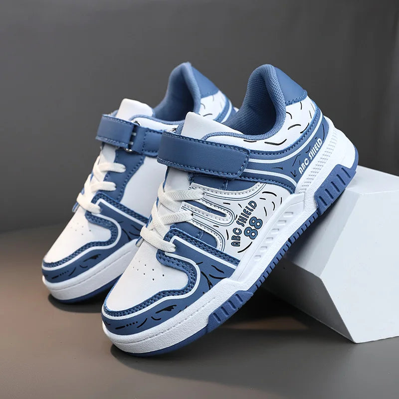 New Four Seasons Small White Shoes board shoes children sports casual shoes 8 colors 28-39