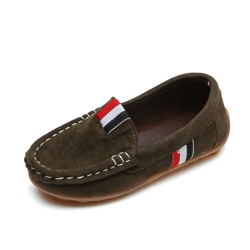 Fashion Soft Boys Shoes Kids Loafers Slip-on Children's Casual Sneakers For Toddler Big Boys 4 Colors Classic Classical Version