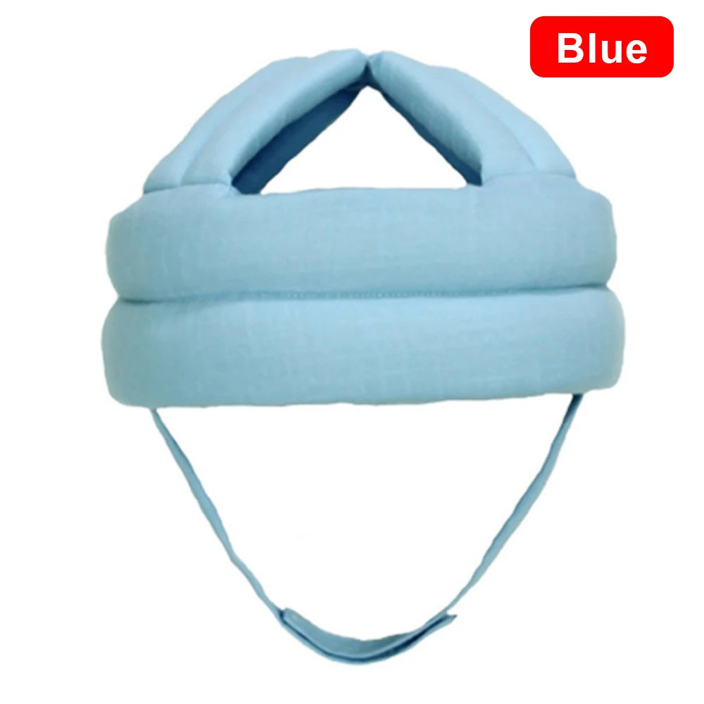 Baby Helmet Safety Cap For Babies Boys Girls Summer Breathable Cotton Mesh Hat Children Crawl Walk Playing Infant Anti Collision