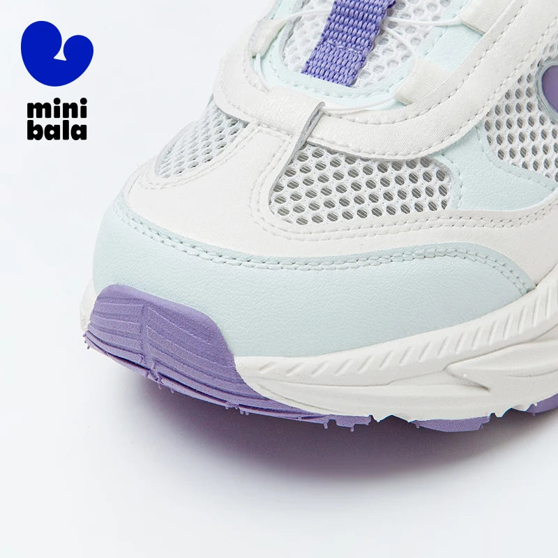 Mini Bala Running Shoes Boys and Girls Soft Protective Non - slip Anti - fall Breathable Lightweight Lace - free Summer Shoes