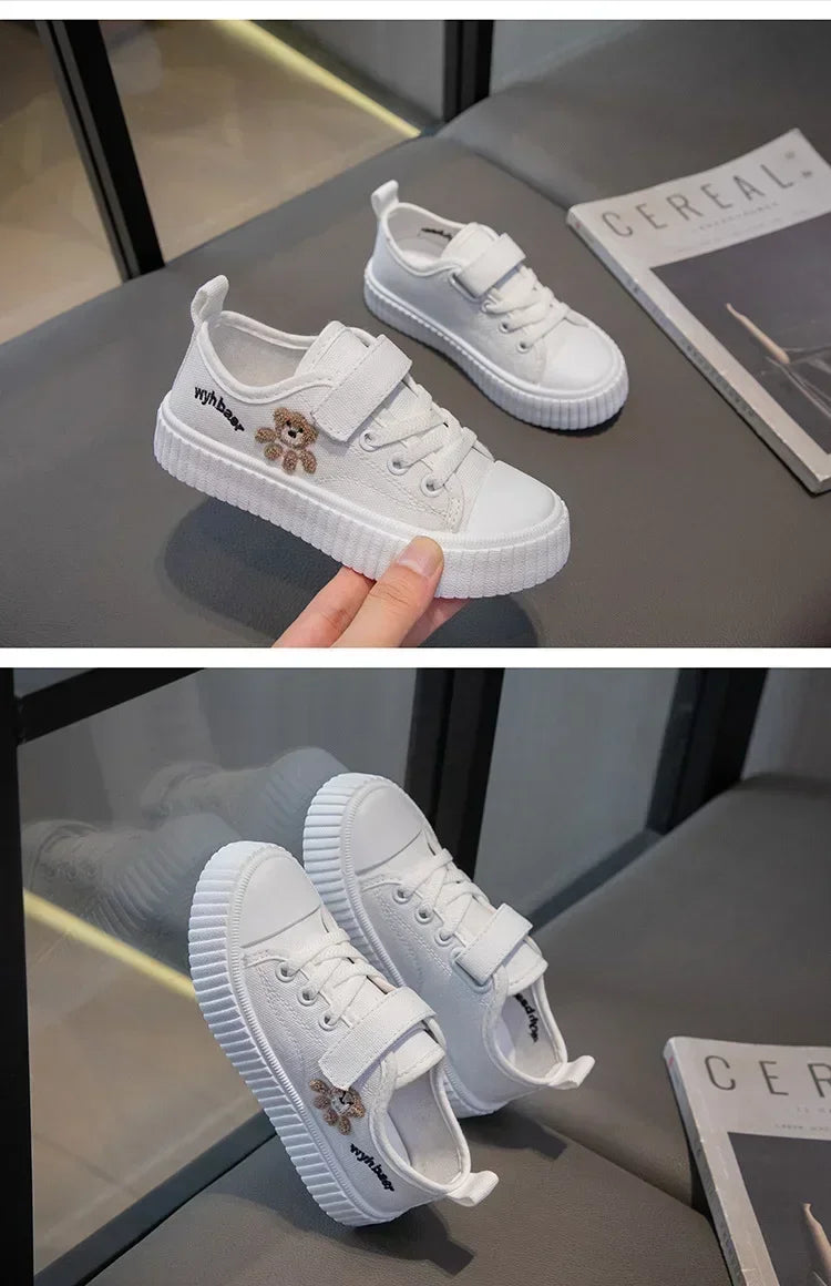 2025Kids Sneakers Toddler Fashion Sports Shoes for Boys Girls Flats Walking Shoes Soft Sole Kids Sneakers