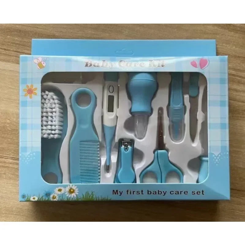 Nasal Suction Device Set, Comb, Baby Brush, Thermometer Tool, Care Set, Complete Accessories, Ten Piece Set, Material Safety