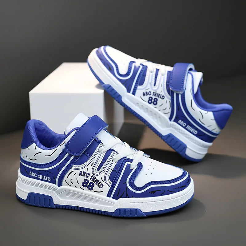 New Four Seasons Small White Shoes board shoes children sports casual shoes 8 colors 28-39