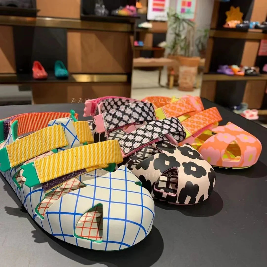 2024 Summer Hot Selling Fashion Baotou Soft Sole Fashion Children's Shoes for Boys and Girls Soft Sole Breathable Beach Shoes