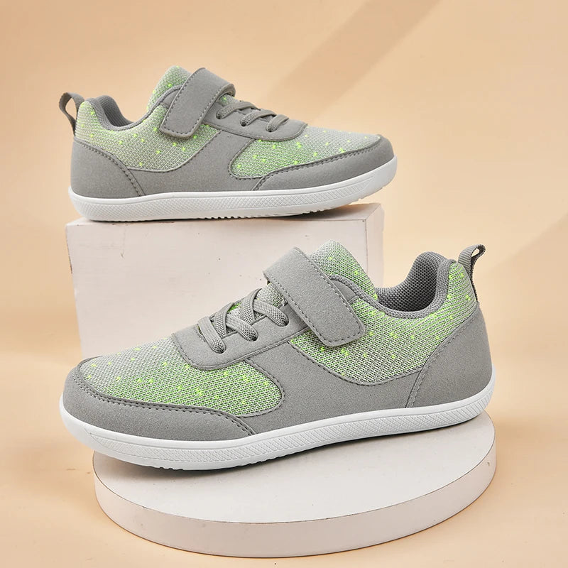 Little Big Kid Wide Barefoot Shoes Boys Girls Minimalist Sneakers Children Walking Shoes Skate Flat Lightweight Non Slip Natural