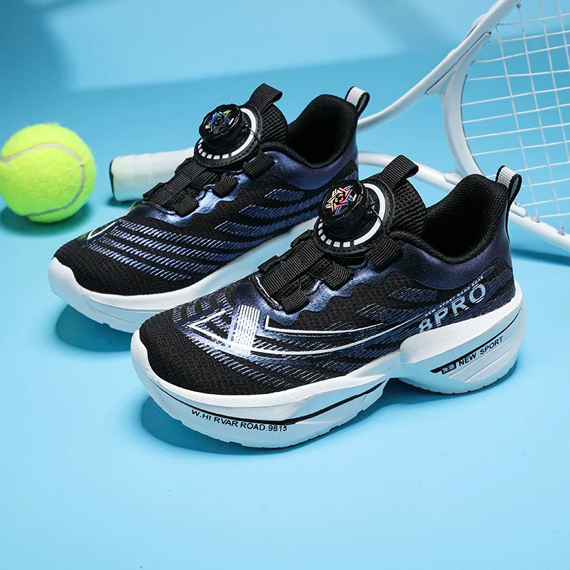 New super light Kids boys student tennis shoes 6-15 years old handsome all-match big kids sneakers Boys training running shoes