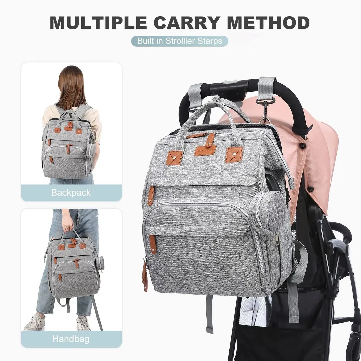 New Baby Nappy Changing Bags Changing Station Portable Baby Bed Travel Bassinet Folding Crib Shade Cloth Changing Pad Waterproof