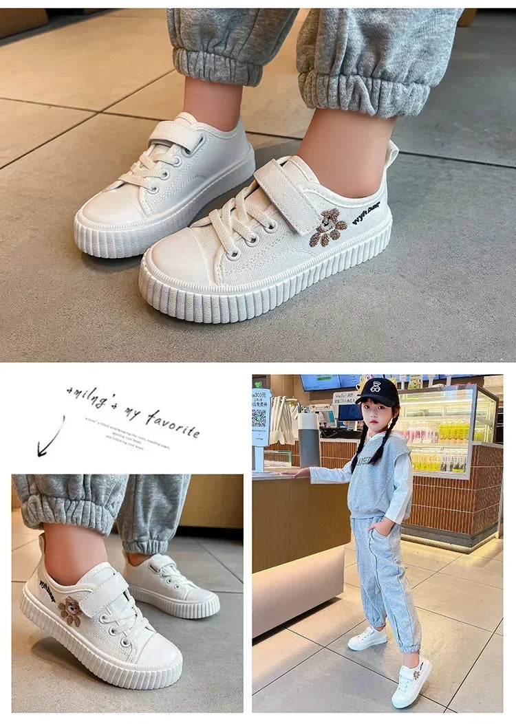 2025Kids Sneakers Toddler Fashion Sports Shoes for Boys Girls Flats Walking Shoes Soft Sole Kids Sneakers