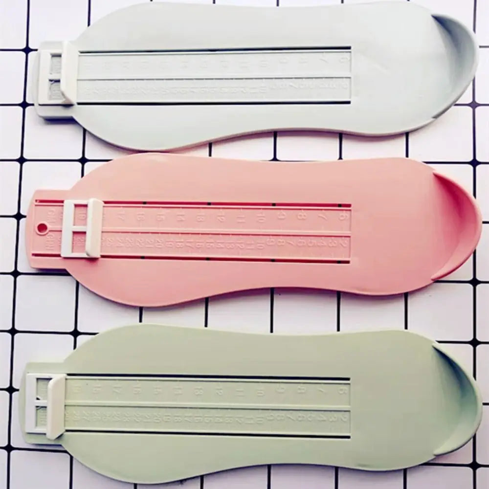 3 Colors Kid Infant Foot Measure Gauge Children Foot Ruler Shoes Size Measuring Length Growing Foot Fitting Ruler Tool Measures