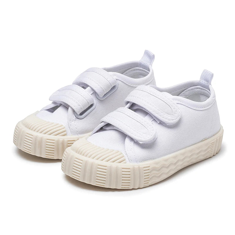Children's Spring Canvas Shoes Children's Casual Shoes for Girls Comfort Kids Flat Sneakers