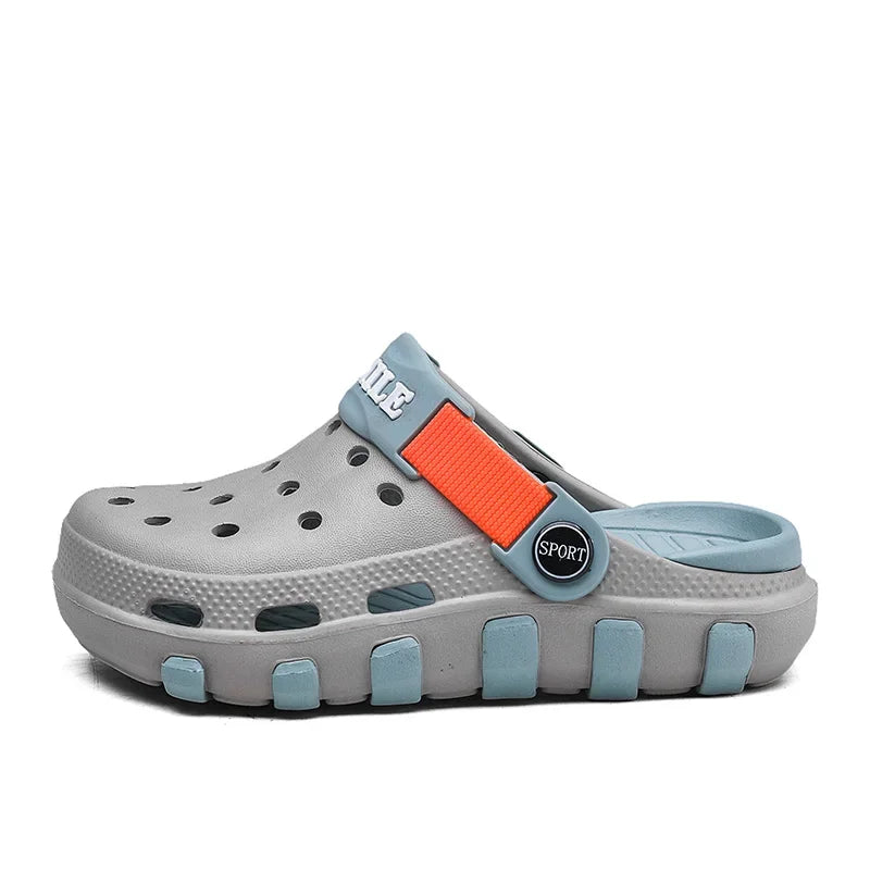 Children Slippers Boy Clogs Summer Beach  Shoes Sneaker Casual Comfortable Indoor Outdoor Sports Sandals for Boy 4 To 10 Years