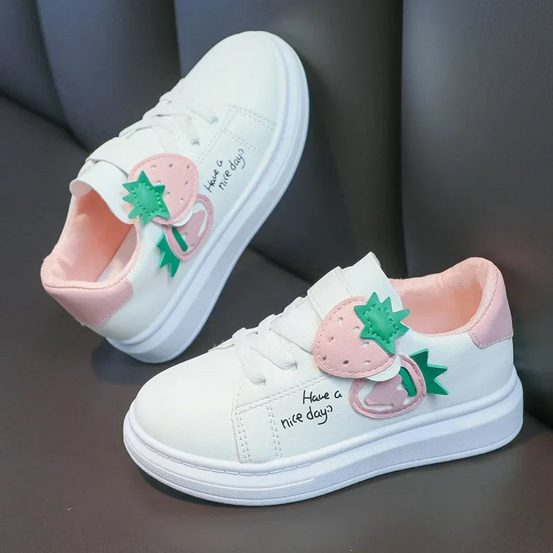 Children's Spring Autumn Sneakers Boys Breathable Comfortable Running Shoes Girls Fashion Sports Casual Soft-soled Non-slip Kids