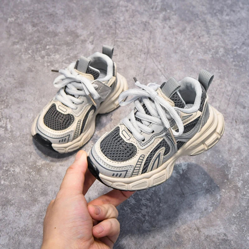 Oulylan Spring Children's New Sports Shoes Suitable for Boys Girls Casual Shoes Running Shoes