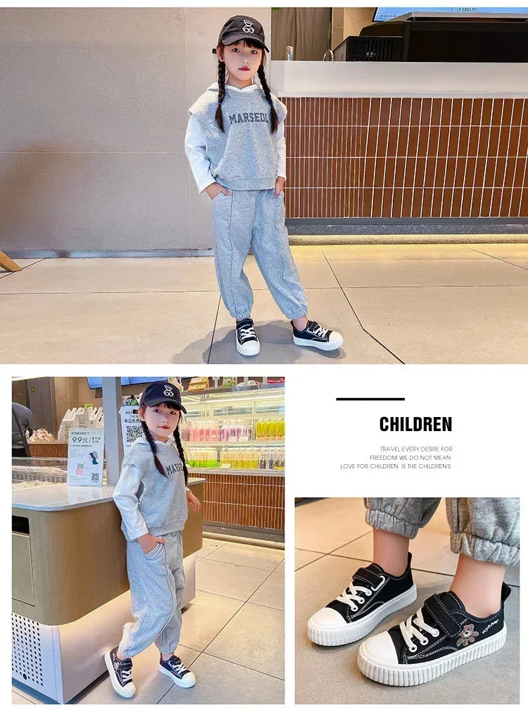2025Kids Sneakers Toddler Fashion Sports Shoes for Boys Girls Flats Walking Shoes Soft Sole Kids Sneakers